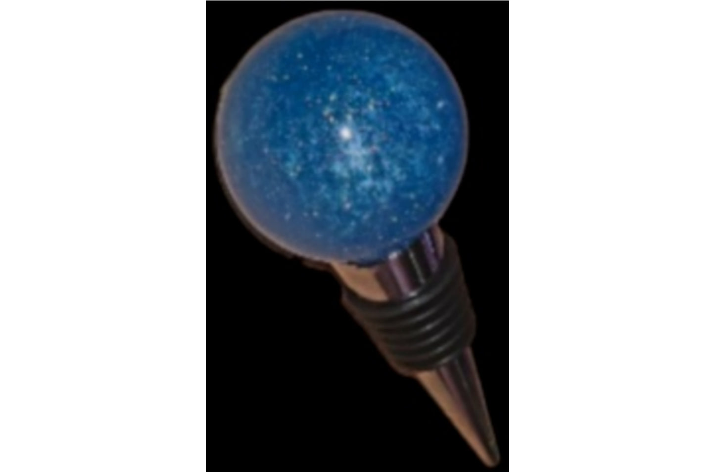 Globe style wine stopper