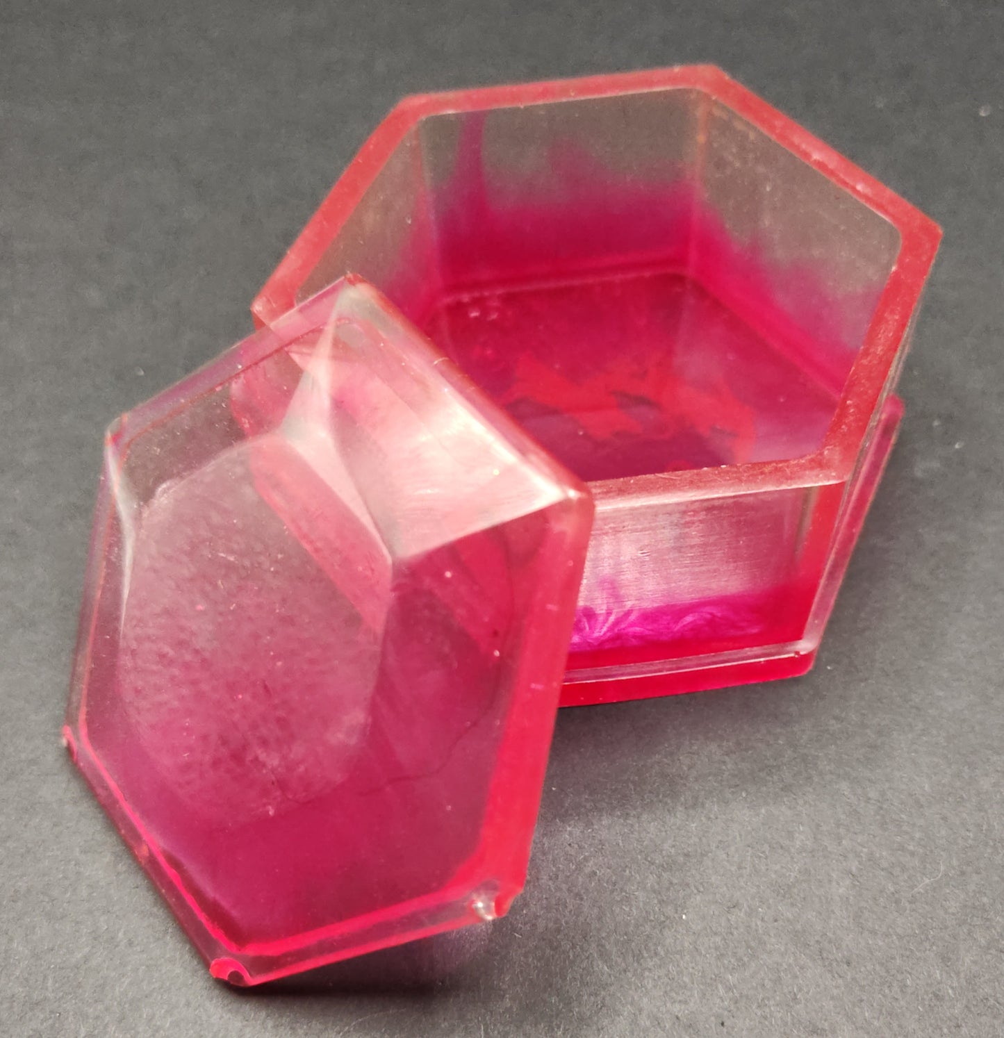 Hexagon boxes with lid