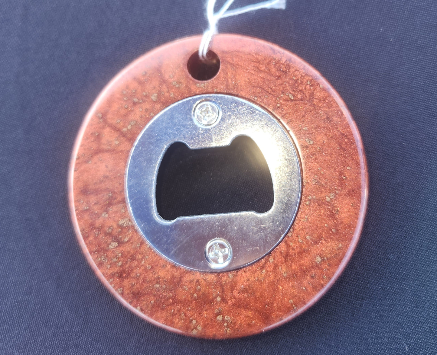 Round bottle opener